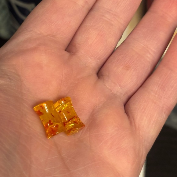 new steel acrylic flare plugs - 2g - Picture 3 of 4